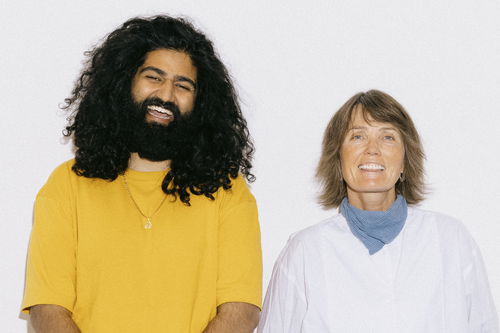 Sandeep Singh og Kari Slaatsveen.